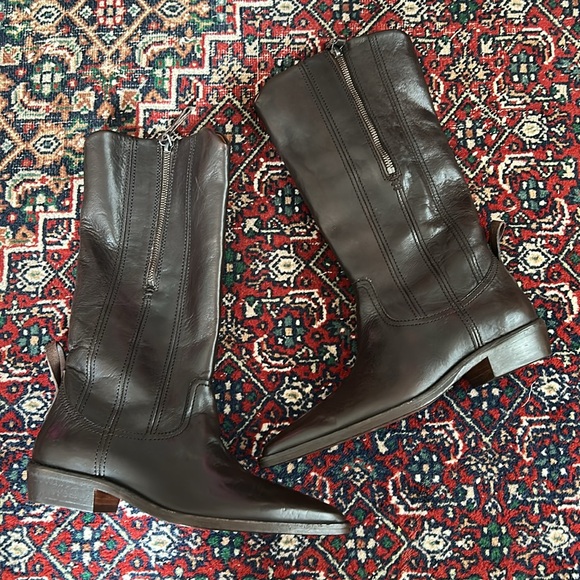 NWOT We The Free People Alastair leather western boots size 7 - Picture 2 of 6